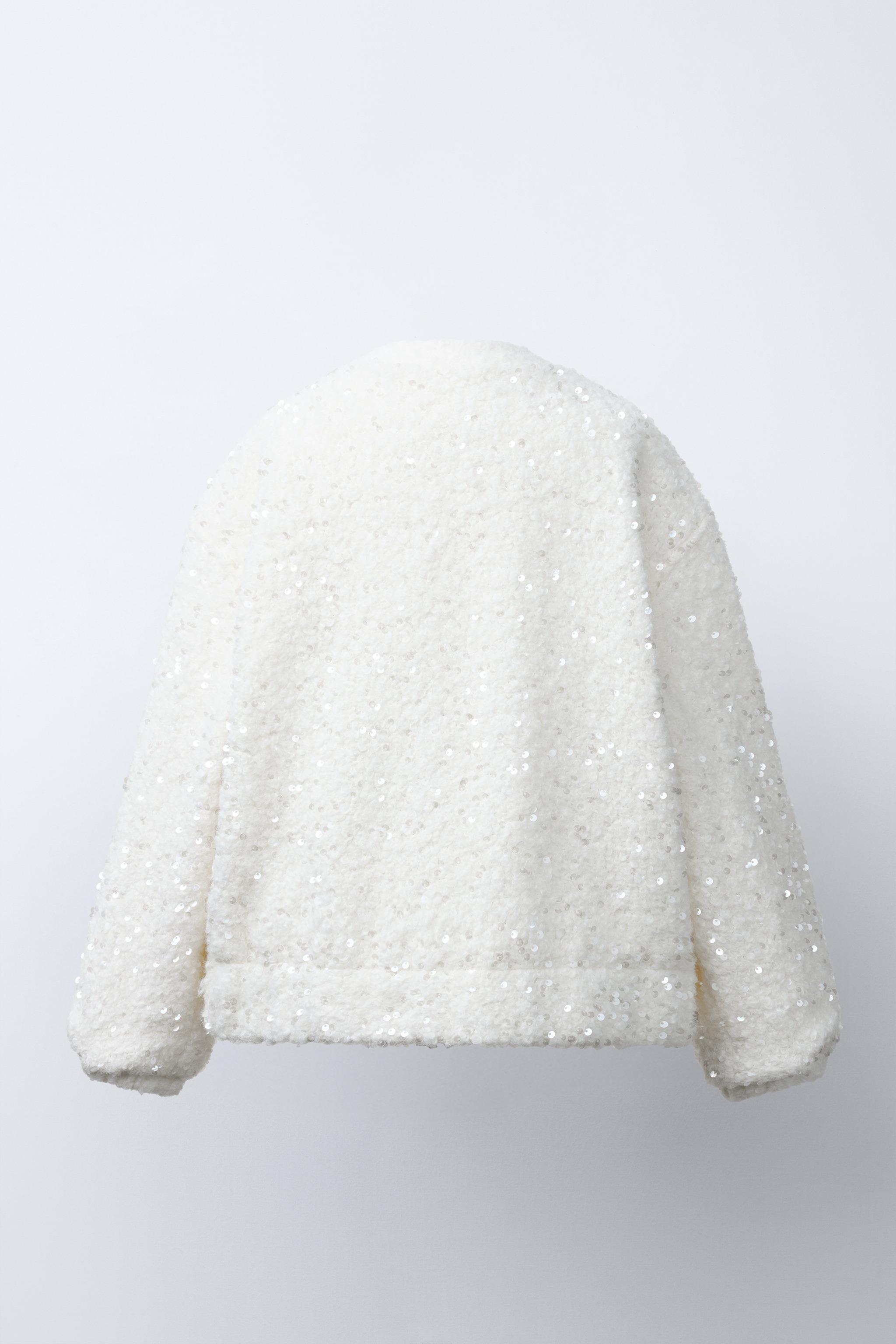 SEQUIN BOMBER JACKET